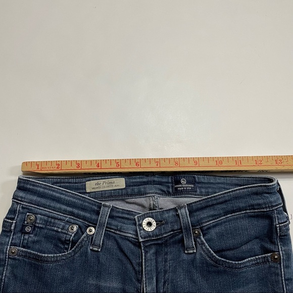 AG Adriano Goldschmied The Prima Mid-Rise Cigarette Jean Designer Slim Fit 25 - Picture 6 of 7